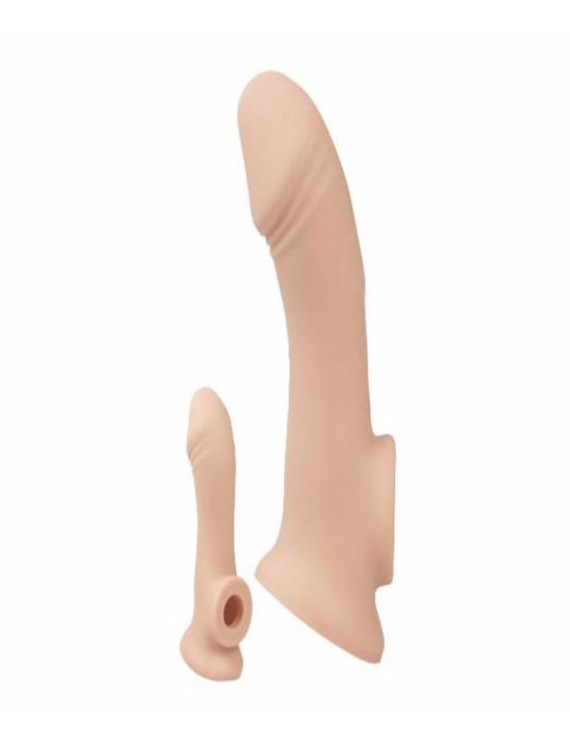 Ucu 5 cm Dolgulu Penis Kılıfı