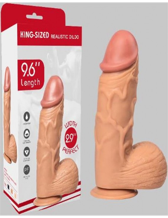 Extra Büyük Realistik Dildo 9.6 inch