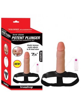 Potent Plunger İçi Boş Yapay Penis