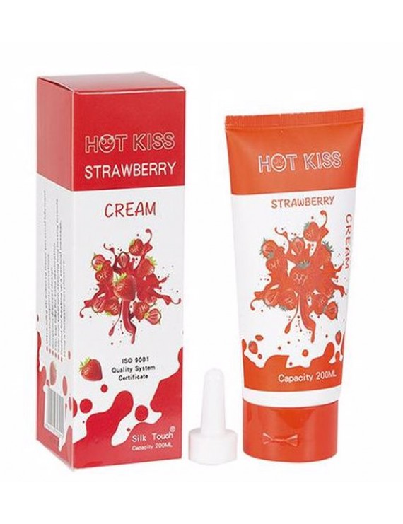 Hot Kiss Strawberry 200 ML Krem
