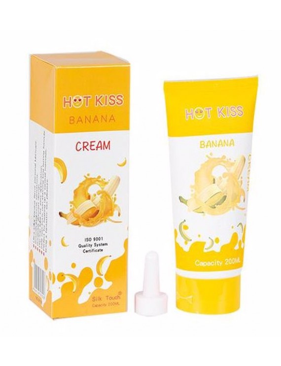 Hot Kiss Banana 200 ML Krem