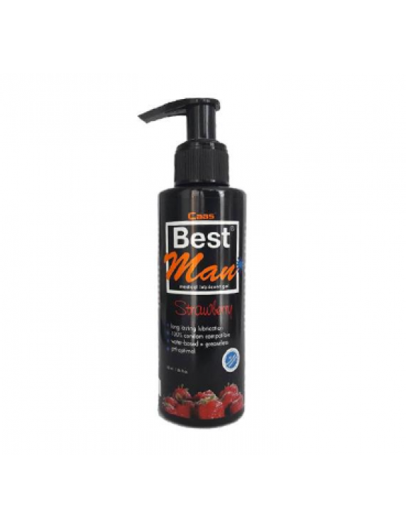 Best Man 150ML. Büyük Boy Çilekli Lubricant Jel