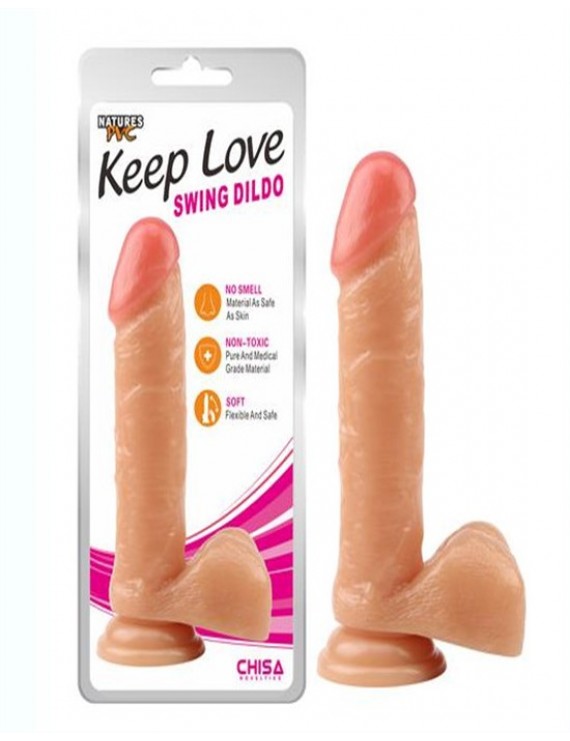 Keep Love 20cm Gerçekçi Dildo - Swing