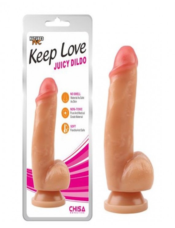 Keep Love 18.5 cm Gerçekçi Dildo - Juicy