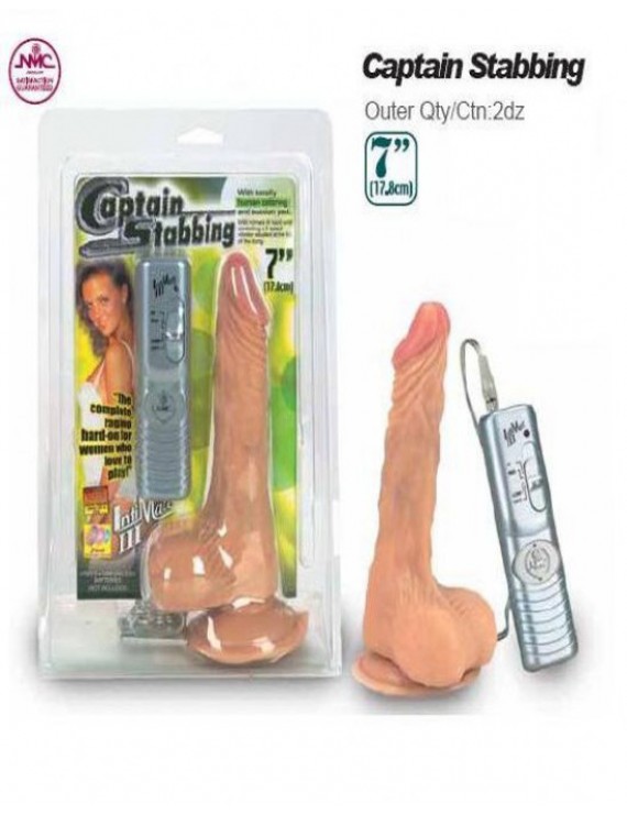 Captain Stabbing Gerçekçi Vibratör - Sex Shop